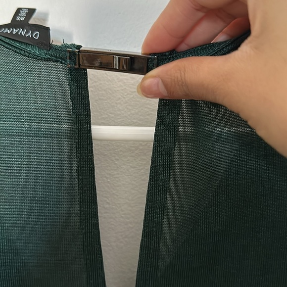 Dynamite Emerald Green Tunic with back detail - Picture 6 of 7